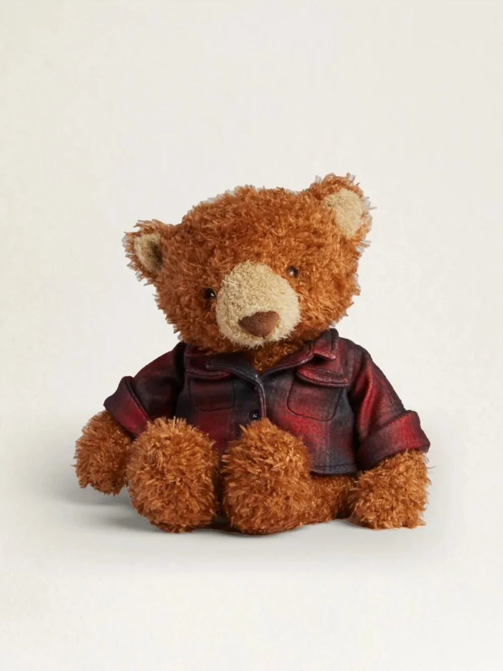 Levis Kids Denim Overalls with Bear Patch & Pendleton Centennial Stuffed Bear